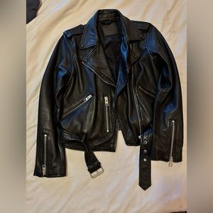 ALLSAINTS black leather jacket